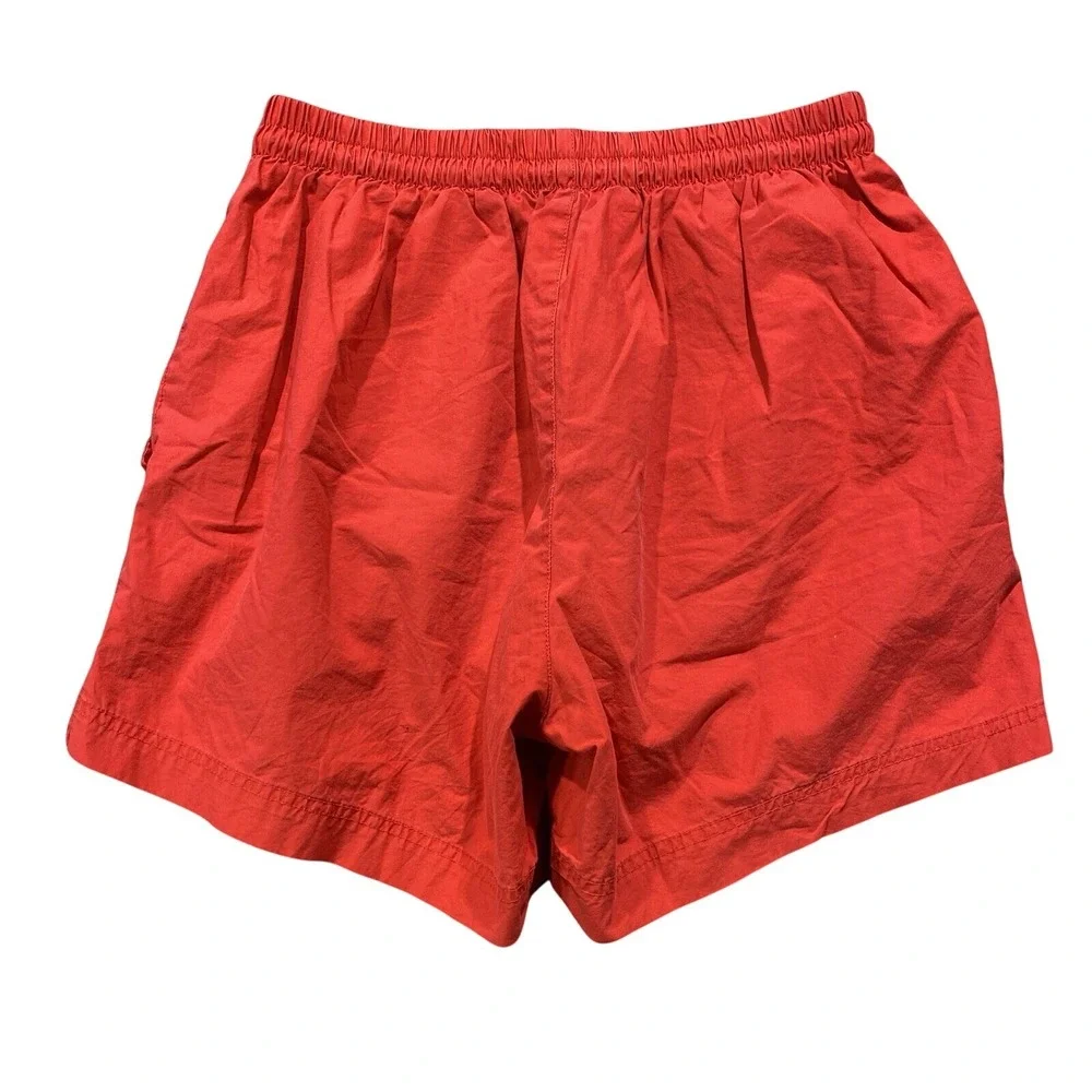 Vintage Polo Ralph Lauren Swim Trunks Shorts Mens M Red Mesh Lined Beachwear 90s